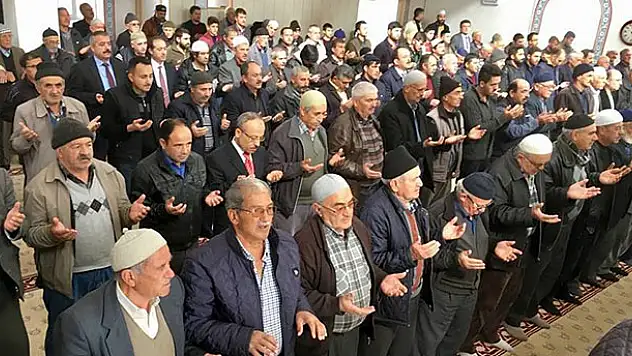 Hüyük'te yağmur duası yapıldı
