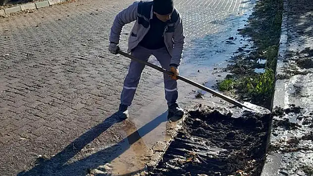 Hüyük'te yağmur etkili oldu

