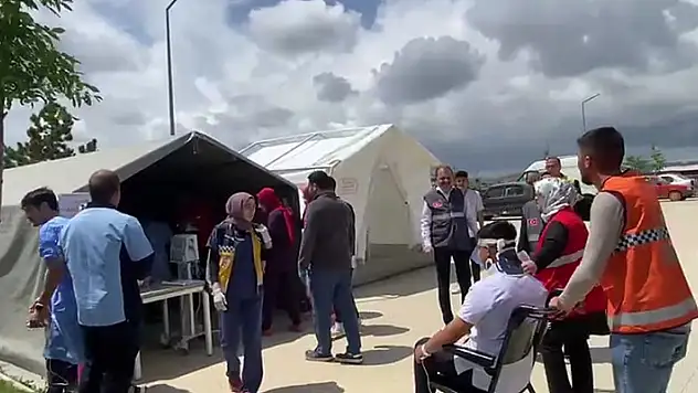 Hüyük'te yangın ve deprem tatbikatı yapıldı
