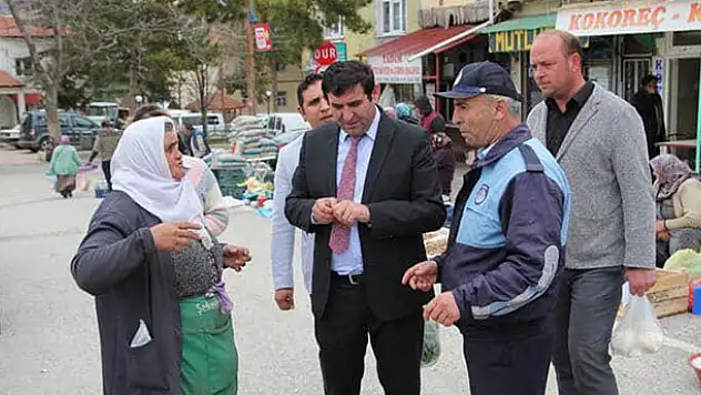 Hüyük'te zabıtadan pazar yeri denetimleri