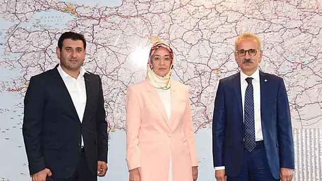 Hüyük'ün karayolu sorunları ele alındı