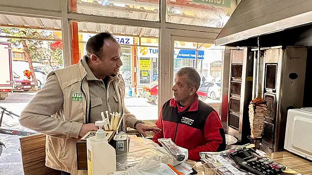 Hüyük'te dönercilere sıkı denetim