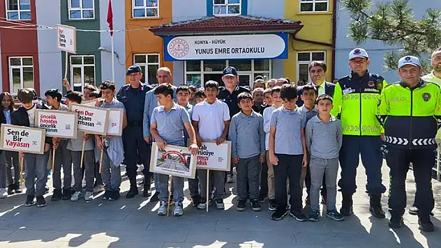 Hüyük'te Karayolu Trafik Haftası etkinlikleri