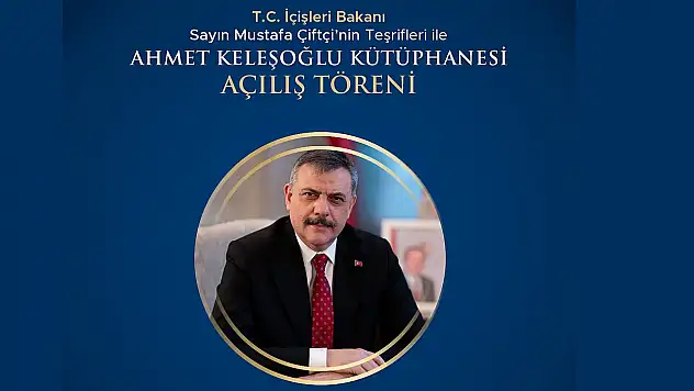 İçişleri Bakanı Mustafa Çiftçi Konya'ya geliyor