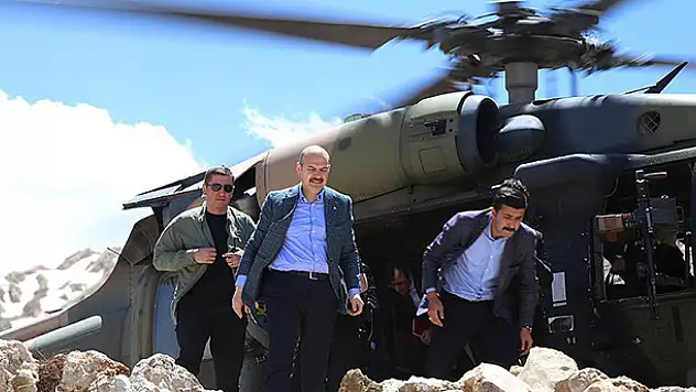 İçişleri Bakanı Soylu Kato Dağı'nda