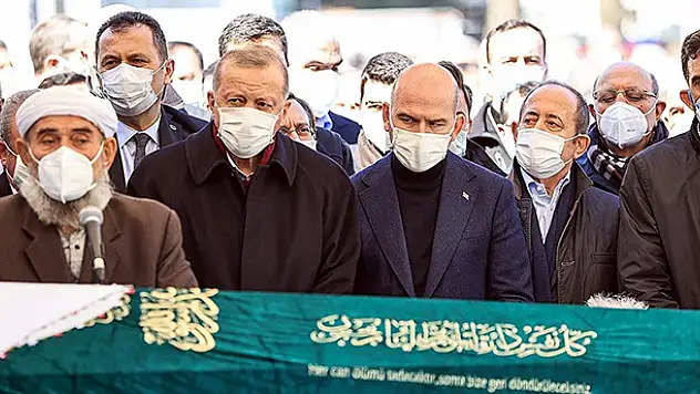 İçişleri Bakanı Soylu'nun annesi Servet Soylu son yolculuğuna uğurlandı