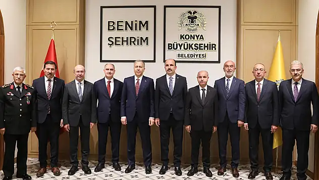 İçişleri Bakanı Yerlikaya, Başkan Altay'ı ziyaret etti