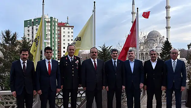 İçişleri Bakanlığı Müsteşarı İnce'den Başkan Akyürek'e Ziyaret