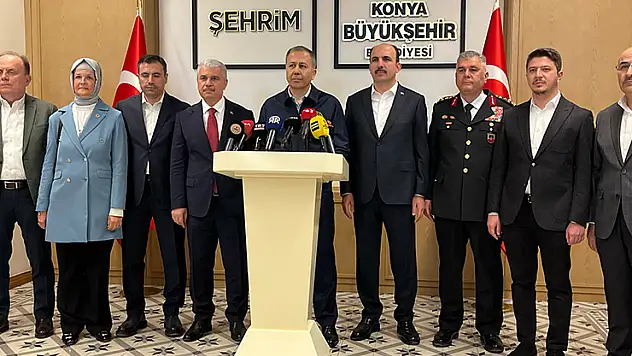 İçişleri Bakanlığı Yatırım İzleme ve Koordinasyon Toplantısı Konya'da yapıldı