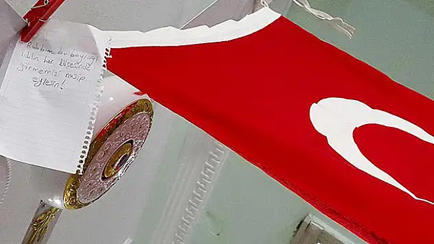 İdil'de güvenlik güçlerini duygulandıran not