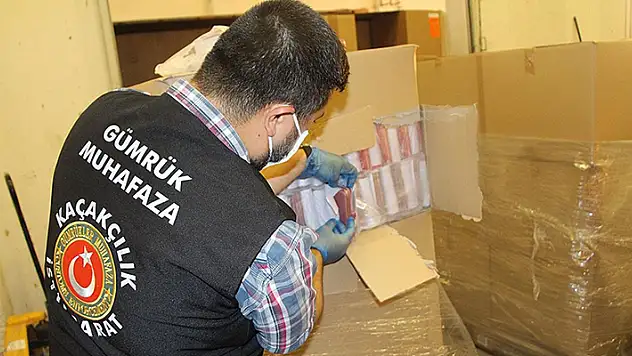 İhbarlarla geçen yıl 46 milyon liralık kaçak eşya ele geçirildi
