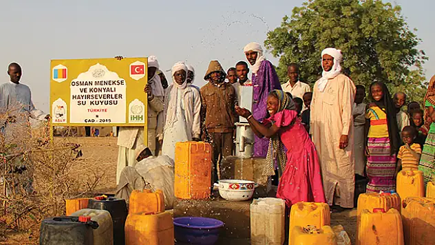 İHH Konya'dan Afrika'ya su kuyusu