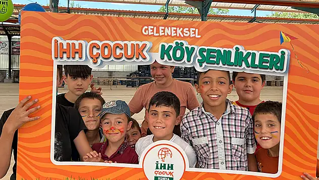 İHH Konya, köy çocuklarına unutulmaz bir gün yaşattı