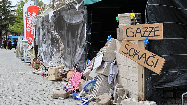 İHH Konya Şubesi Gazze'ye destek amacıyla farkındalık alanı oluşturdu