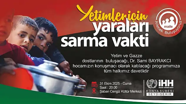 İHH Seydişehir'de anlamlı etkinlik