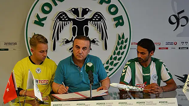 İki isim daha Konyaspor'da