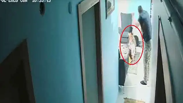 İkra bebeğin darbedildiği iddia edilen kavganın güvenlik kamerası görüntüleri ortaya çıktı
