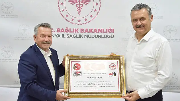 İl Sağlık Müdürü Yavuz'a ziyaretler sürüyor