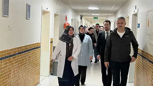İl Sağlık Müdürü Yavuz'dan Palyatif Servisine ziyaret