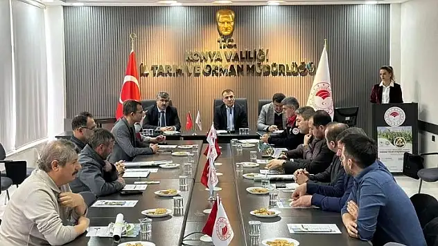 İl Tarım Müdürlüğünde önemli toplantı