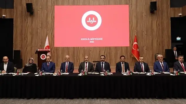 İlçe Müftüleri Karatay'da toplandı