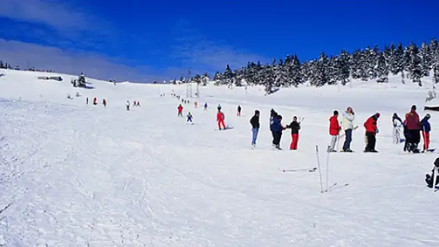 Ilgaz Dağı'nda kayak sezonu başladı