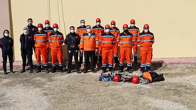 Ilgın Belediyesi Arama Kurtarma Ekibi eğitimleri başladı