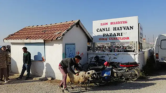 Ilgın Canlı Hayvan Pazarı geçici olarak kapatıldı