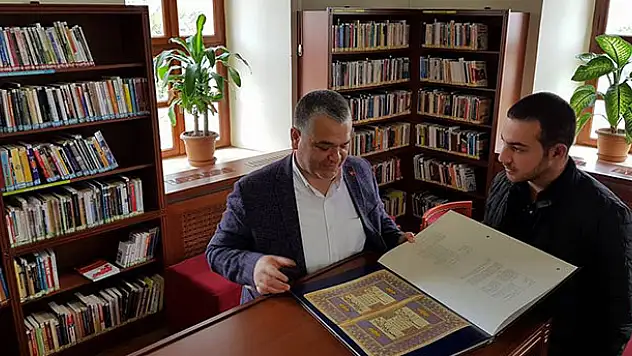 Ilgın'da Halk Kütüphanesi yeni yerinde açıldı