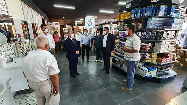 Ilgın'da koronavirüs denetimleri
