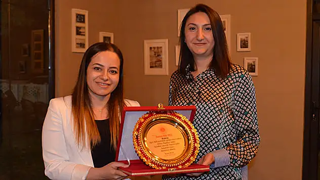 Ilgın'da tayini çıkan hakime veda yemeği