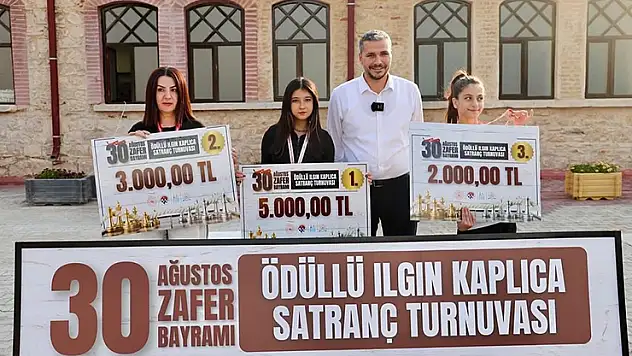Ilgın'da Zafer Bayramı Satranç Turnuvası tamamlandı