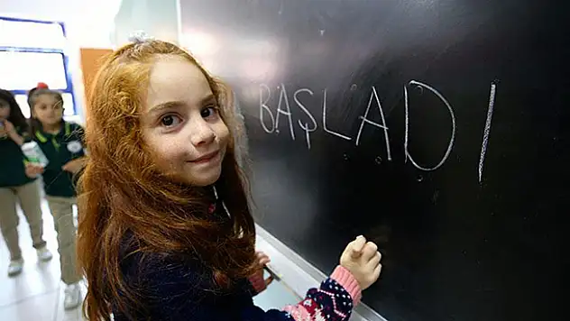 İlk ders zili bugün çaldı