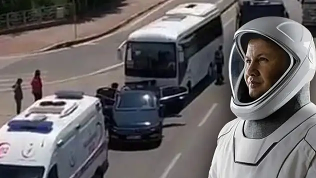 İlk Türk astronot Alper Gezeravcı trafik kazası geçirdi

