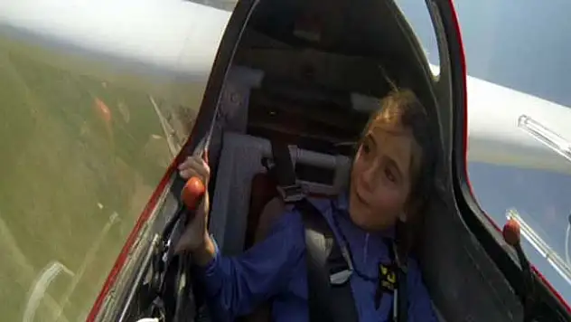İlk uçuşu maden şehidi babasına...