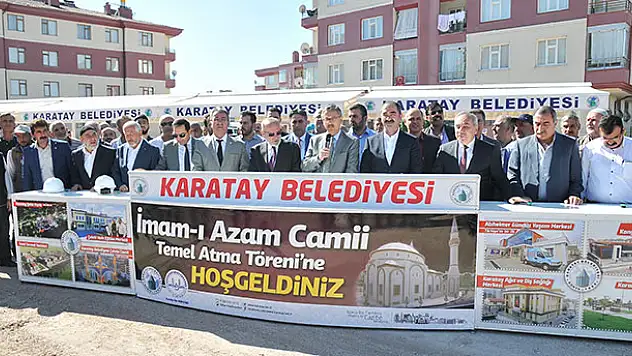İmam-ı Azam Caminin temel atma töreni gerçekleştirildi