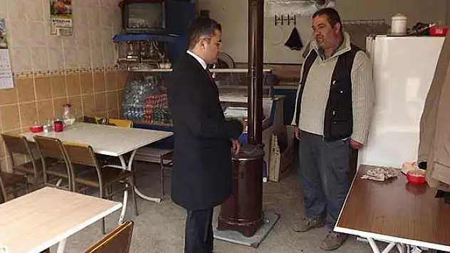 İmranlı Kaymakamı Çınar, esnafı ziyaret etti