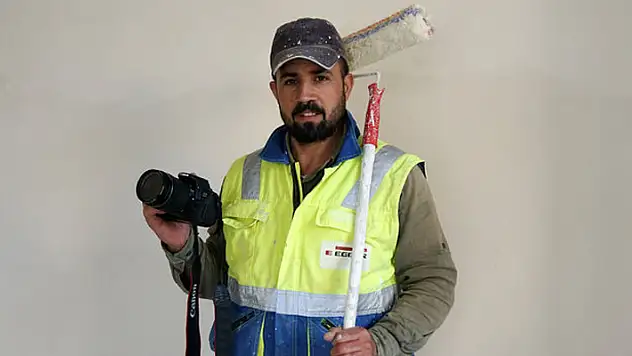 İnşaat işçisinin hobisi görenleri şaşırtıyor