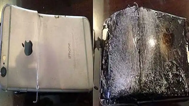 iPhone 6 konuşurken patladı!