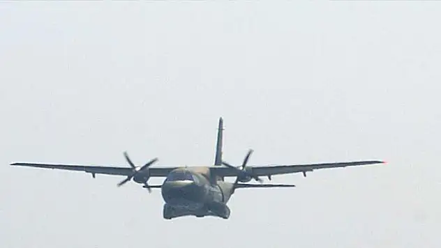 Irak'ta askeri gözlem uçağı düştü
