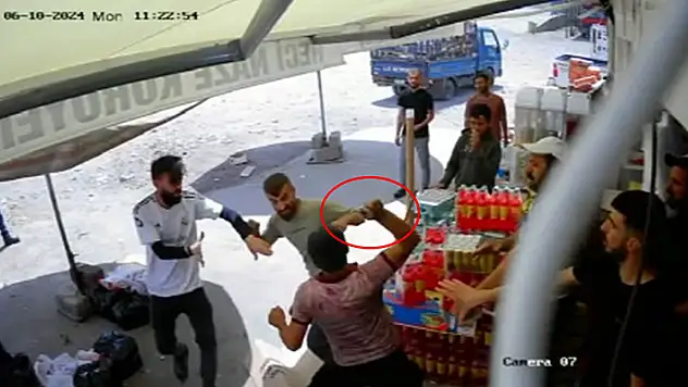 Irak'ta Şırnaklı şoförlerin bıçaklı kavgası kamerada: 1 ölü