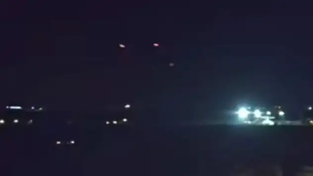 İran'ın İsrail'e attığı füzeler gece boyunca Gaziantep'ten görüldü