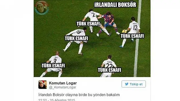 İrlandalı turist esnafı dövdü sosyal medya sallandı