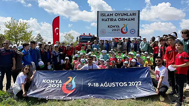 İslami Dayanışma Oyunları Hatıra Ormanı oluşturuldu 