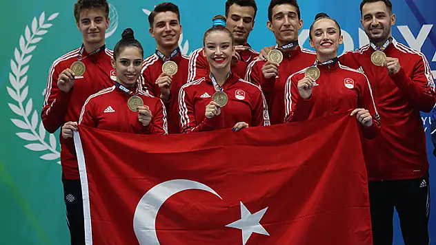 İslami Dayanışma Oyunları'nda cimnastiğe Türkiye damgası

