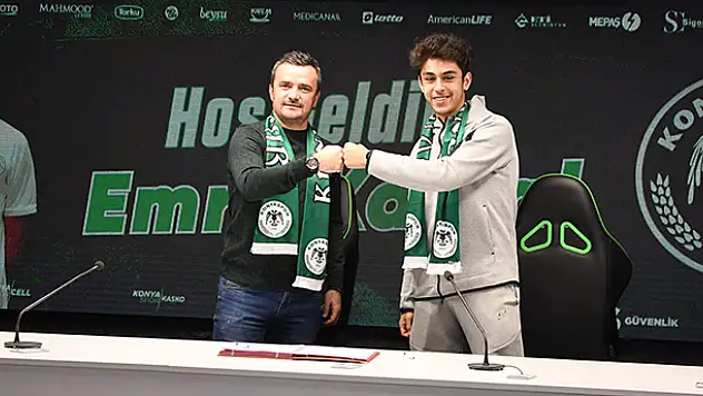 İsmail Kartal'ın oğlu Konyaspor'a transfer oldu