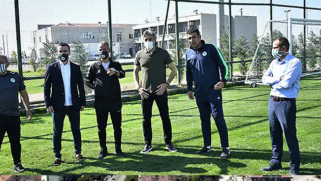 İsmail Kartal, Konyaspor Futbol Akademisi'ni ziyaret etti