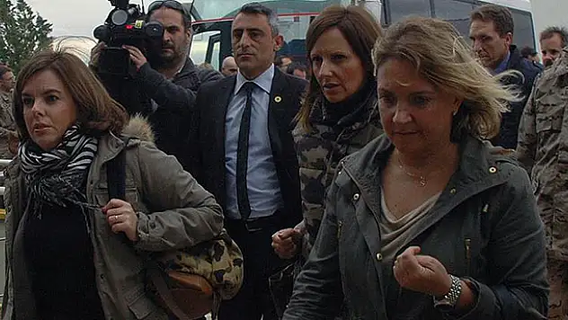 İspanya Başbakan Yardımcısının uçağı Çorlu'ya zorunlu iniş yaptı