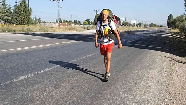 İspanya'dan yola çıkan Hollandalı gezgin Beyşehir'e geldi