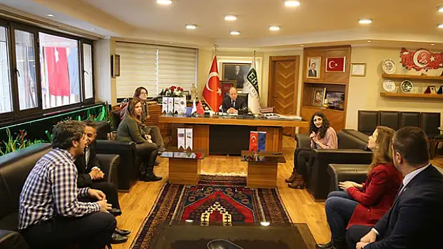İspanya heyetinden Ereğli Belediyesine ziyaret